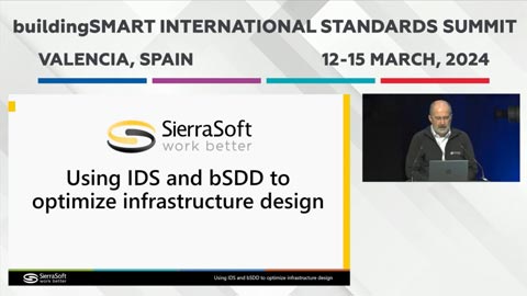 Using IDS and bSDD to optimize infrastructure design