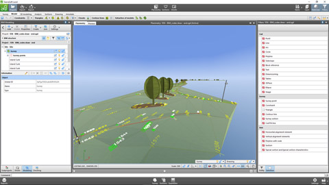 Vermessung mit BIM mit SierraSoft Land