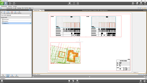 Pläne in BIM mit SierraSoft Land