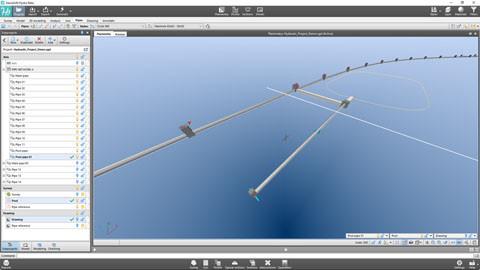 Pipes networks with SierraSoft Hydro