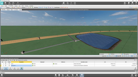 Quantities calculation in BIM with SierraSoft Hydro