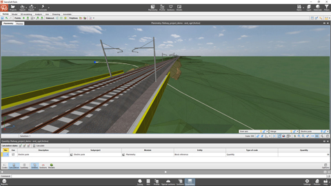 Quantities calculation in BIM with SierraSoft Rails