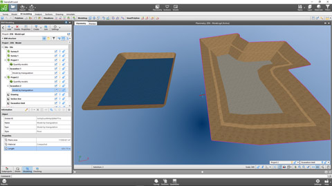 3D design in BIM with SierraSoft Land