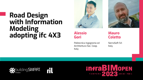 Road Design with Information Modeling adopting ifc 4x3